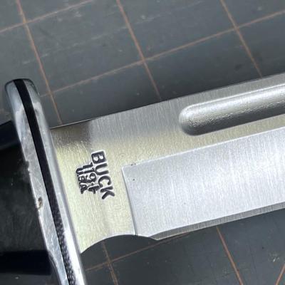 Buck 119 Fixed Blade Knife with Sheath
