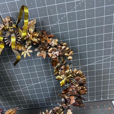 Petties  Dresden Brass Floral Wreath 
