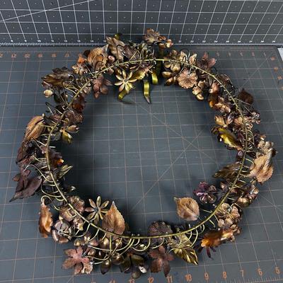 Petties  Dresden Brass Floral Wreath 