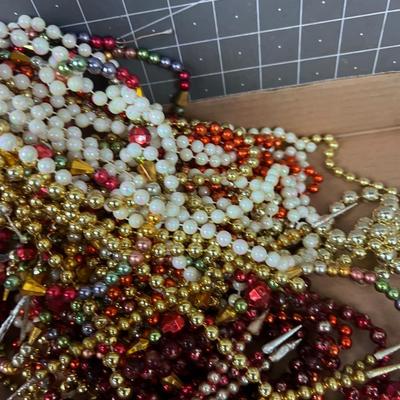 Christmas Glass Bulb Stringers Some Antique Some not