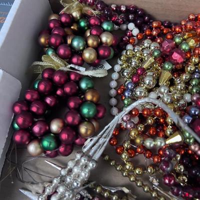 Christmas Glass Bulb Stringers Some Antique Some not