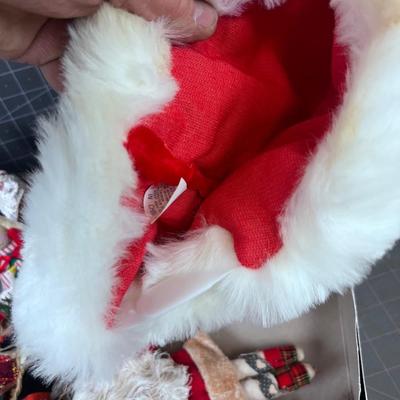 Santa Figurines, Collectibles and Santa Hat 