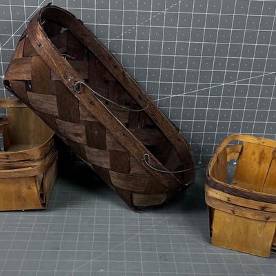 Vintage Berry & Fruit Baskets
