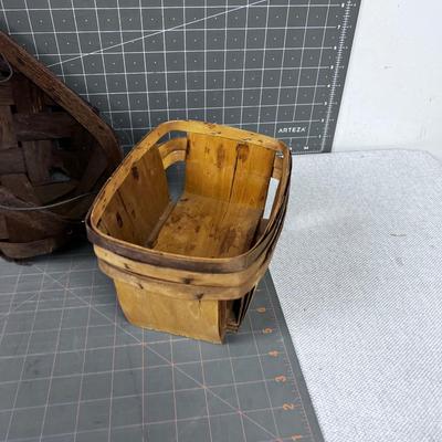 Vintage Berry & Fruit Baskets