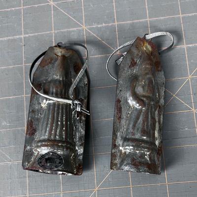 Santa Claus Sucker Molds 
