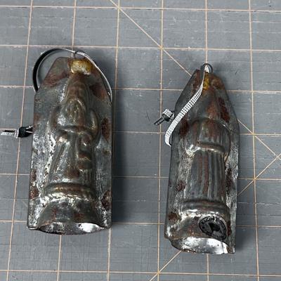 Santa Claus Sucker Molds 