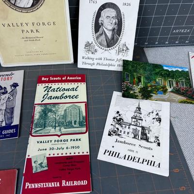 Ephemera, Scouting Post Cards, Travel