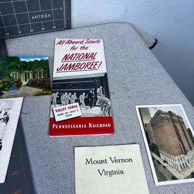Ephemera, Scouting Post Cards, Travel
