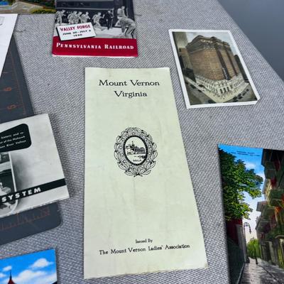 Ephemera, Scouting Post Cards, Travel