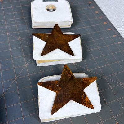Star Wall Hooks for Photos, Paper, Poster (6) 