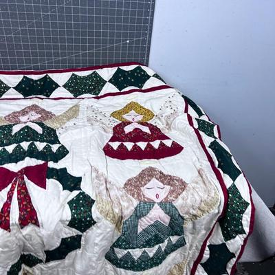 Angels QUILTED Throw