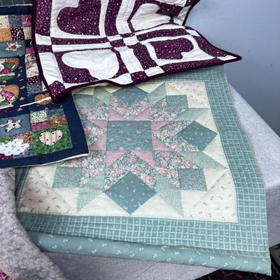 Quilted Panels or Pillow Cases