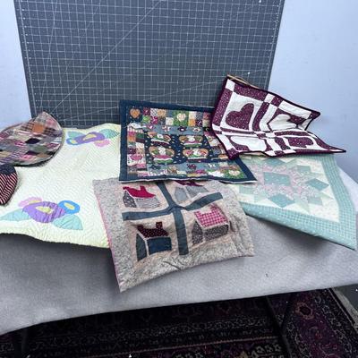 Quilted Panels or Pillow Cases