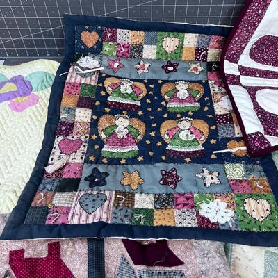 Quilted Panels or Pillow Cases