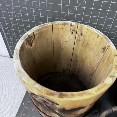 Wood Buckets (3) 