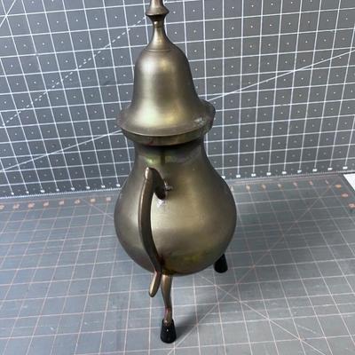 Antique Samovar Russian Turkish Tea Pot 