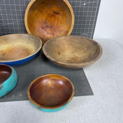 Wood Bowls, Some Vintage