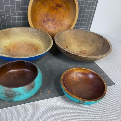 Wood Bowls, Some Vintage