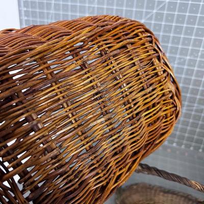 3 Antique Baskets. 