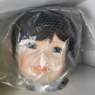  DESIGNER GUILD COLLECTION PORCELAIN DOLL TOMMY by LINDA STEELE 