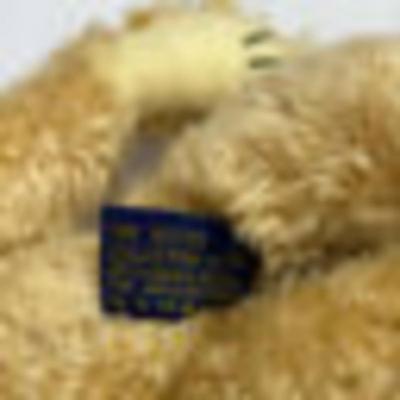 BOYDS BEAR 7" FLOPPY PINK HAT & FLOWERS PLUSH DOLL 