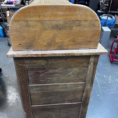 Antique Roll Top Cabinet For The Jewelry Smith or Fly Tying Hobbyist