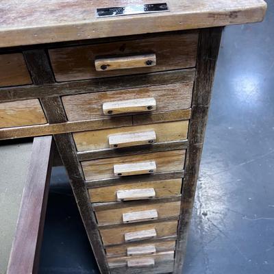 Antique Roll Top Cabinet For The Jewelry Smith or Fly Tying Hobbyist