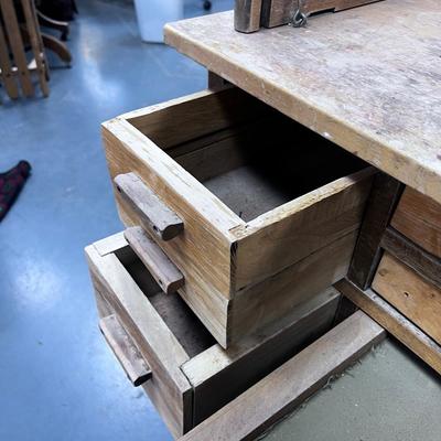 Antique Roll Top Cabinet For The Jewelry Smith or Fly Tying Hobbyist