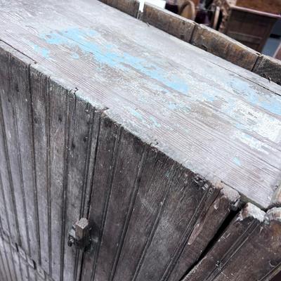 Primitive BEAD BOARD Cabinet Bring Help to Move.  