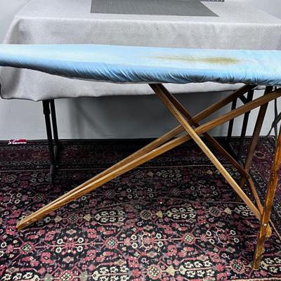 Antique Wood Ironing Board 