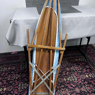 Antique Wood Ironing Board 