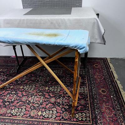 Antique Wood Ironing Board 