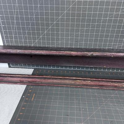 Barn Wood Lien Shelf 