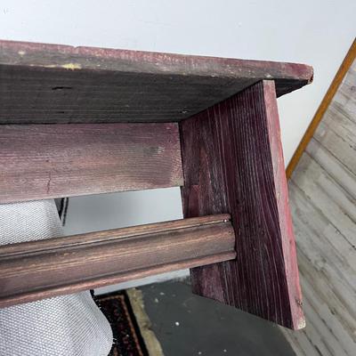 Barn Wood Lien Shelf 