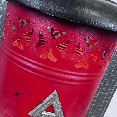 Old Kerosene Heater made into a LAMP!