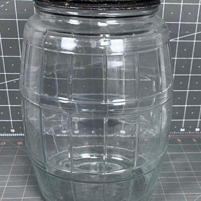1 Gallon GLASS PICKLE Jar with Lid