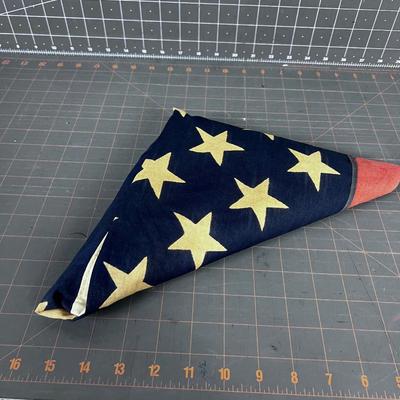 WOW!! Vintage 50 Star Cotton FLAG 