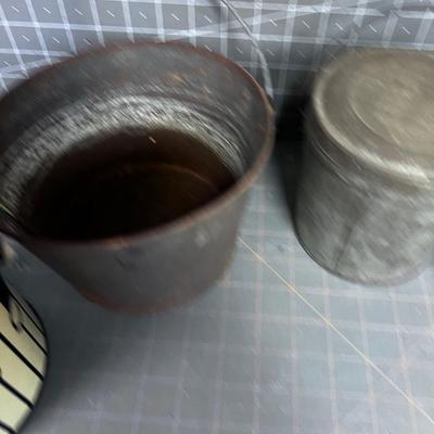 Buckets; Lard, Shortening, Karo Syrup etc.