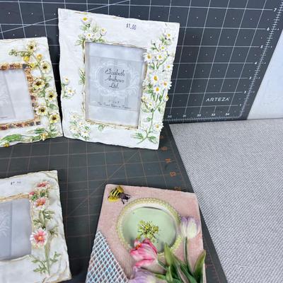 Springy New Floral Frames 