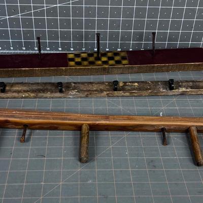 Towel hooks WOOD 