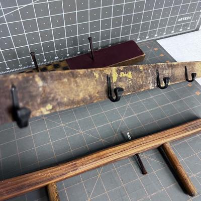 Towel hooks WOOD 