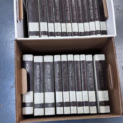 22 Volume Set of the World Book Encyclopedia 