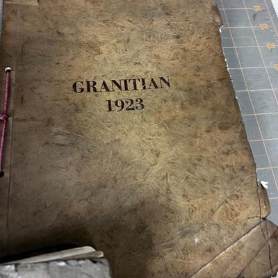 1922, 1923 & 1924 Granite High School Year Book