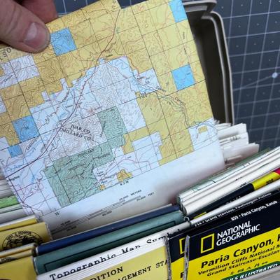 CASE of Topographical Maps of UTAH