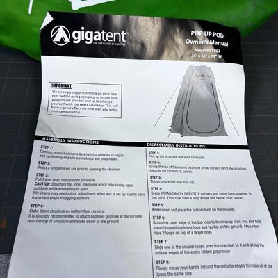 Portable Pop UP Pod Green 