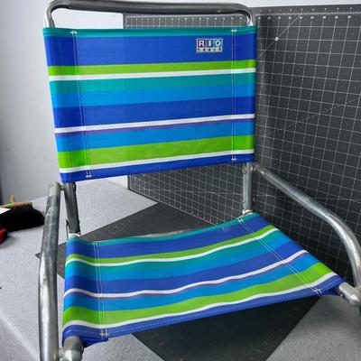 Rio Beach Chair Blue & Green