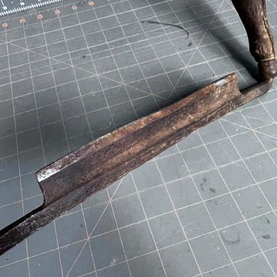 Antique Draw Knife for Log Cutting