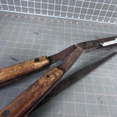Antique Loppers & Saw
