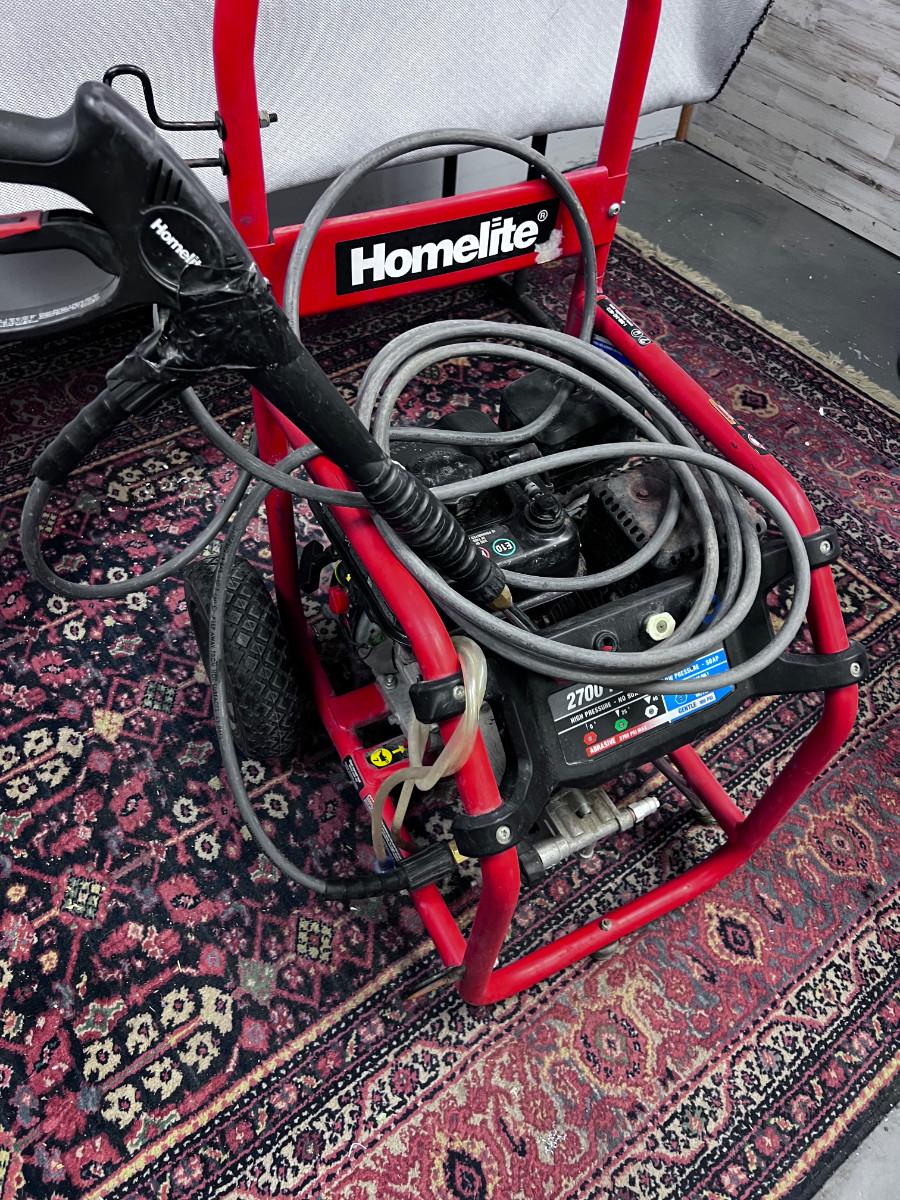 Homelite Pressure Washer 2700 psi