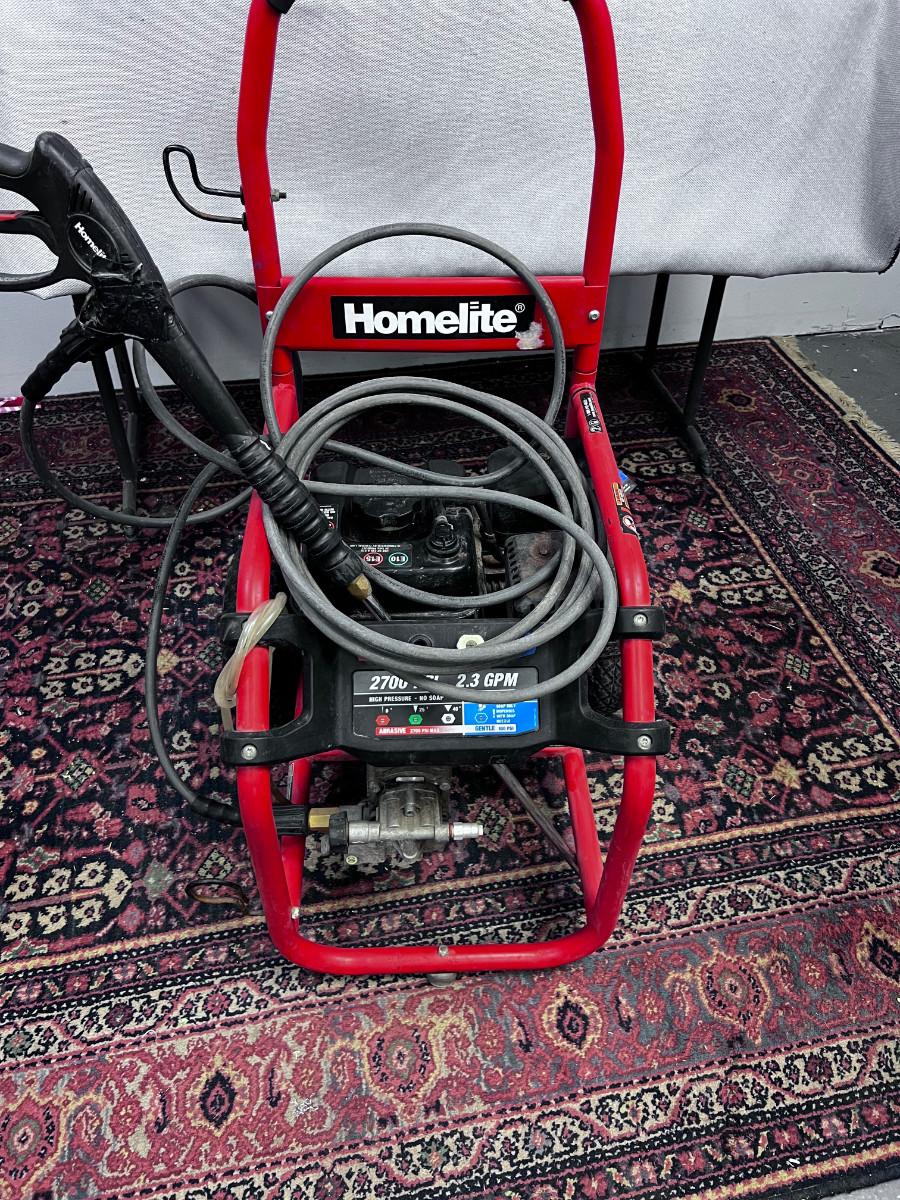 Homelite Pressure Washer 2700 psi